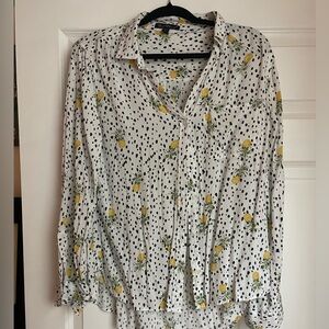 Pineapple Polka Dot Women's Top